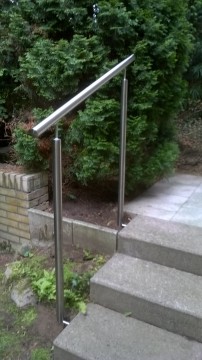 Handlauf Geländer VA Edelstahl